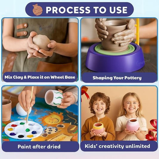 Magic Pottery Wheel Kit