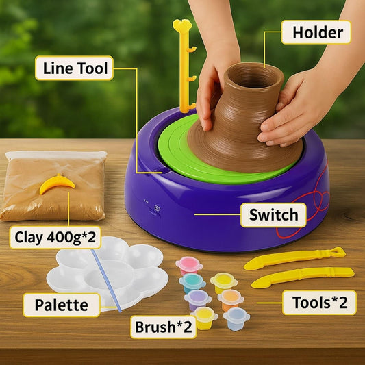 Magic Pottery Wheel Kit
