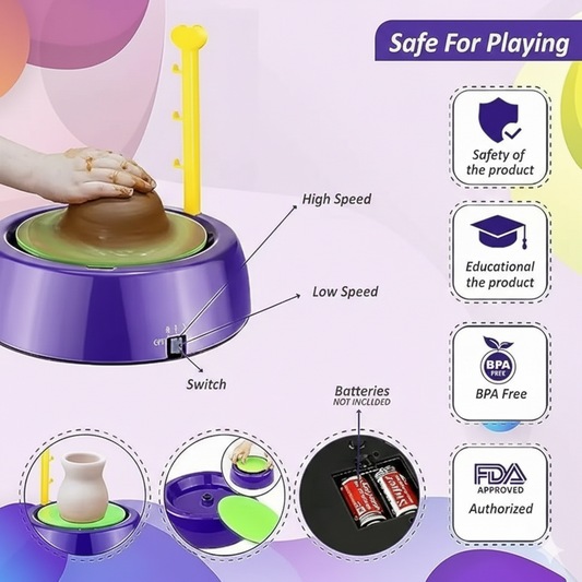 Magic Pottery Wheel Kit